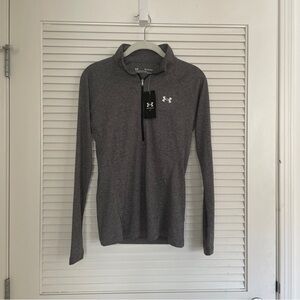 Under Armour Gray Quarter-Zip Pullover